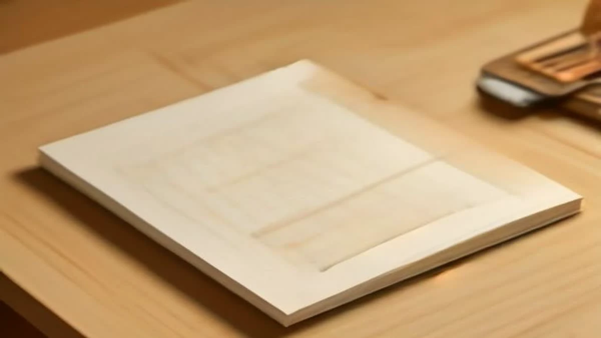 top-down flat lay of a close-up of a spreadsheet printout and a pen on a wooden desk